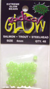 50413 LIME GREEN BEADS 4MM
